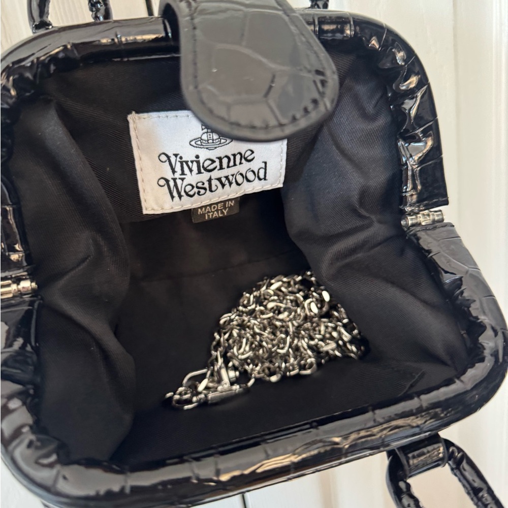 Vivienne Westwood patent leather mini bag brand new - Picture 6 of 8